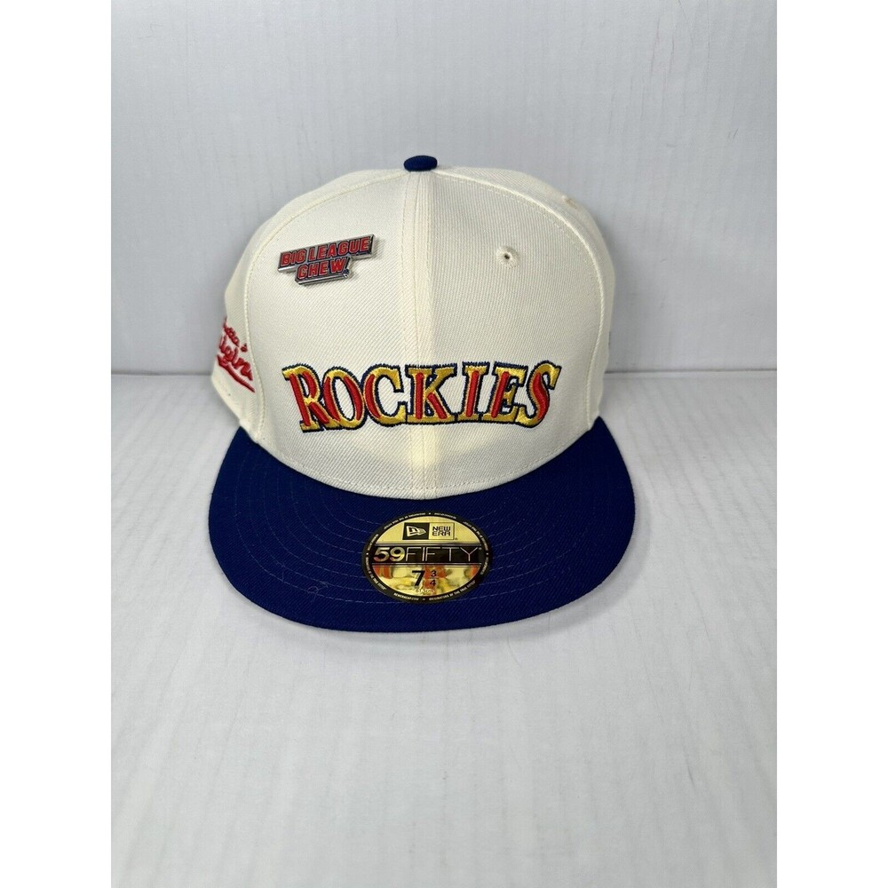 Size 7 3/4 New Era Colorado Rockies Big League Chew Original 59FIFTY Fitted Hat